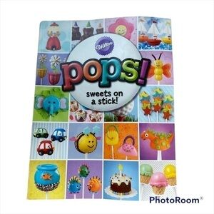 Wilson Pops! Sweets on a Stick Book Cake Pop Designs Kids Baking Craft